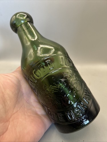 Superb victorian glass ginger - victorian,