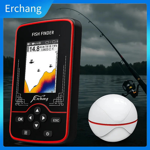 Wireless fish finder sonar - fish,