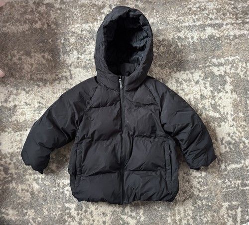 Zara boys puffer jacket - zara, black