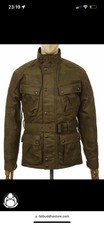 Genuine Triumph Men's Garstang wax jacket Motorcycle Jacket New LLHA20101-Small 