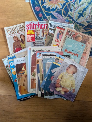 Vintage knitting patterns - vintage,