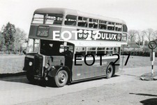 Aldershot & District 890 EOT 27 Dennis Black & White B&W bus photo