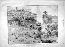 Old Antique Print 1900 Brabant