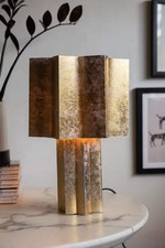 Rockett St George Gold Leafed Effect Star Table Lamp