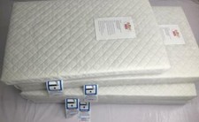 Deluxe Quilted  Crib Mattress for Geuther Aladin Co-Sleeper Bedside Crib 
