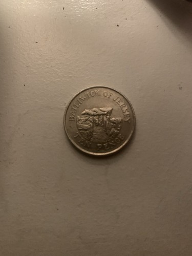1992 bailiwick jersey 10p - bailiwick,