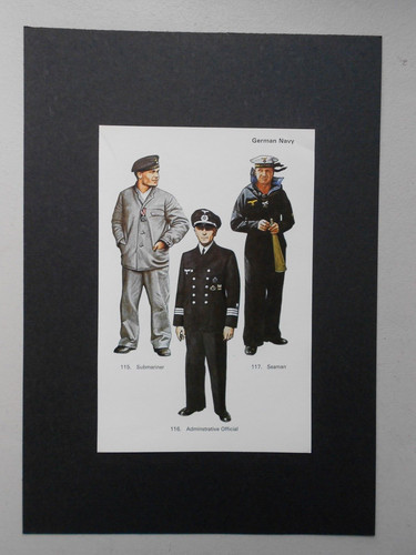 Vintage military print german - vintage, print-