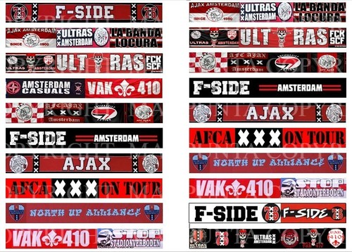 Subbuteo stickers ajax - 20,