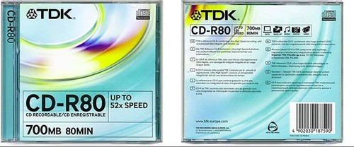Tdk data 80min - tdk,