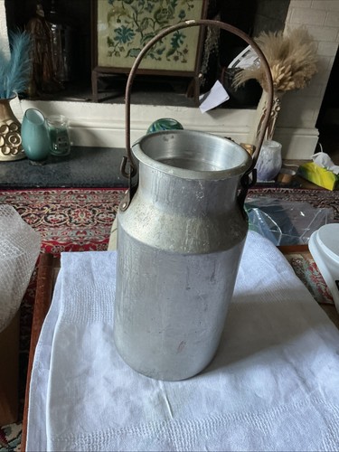 Vintage blow aluminium milk - blow,