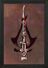 Kunai Weapon Framed Wall Art