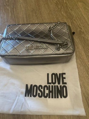 Love moschino silver tone - silver,