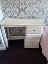 Solid Painted Pine Dressing Table - Collection only from Havant