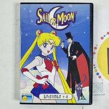 Sailor Moon Episodes 1-6 Anime DVD 2002 Region 2 UK Junichi Sato English TOEI