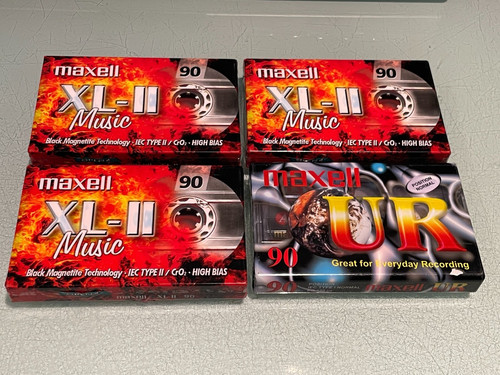 Chrome audio cassette tapes - audio,