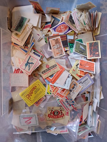 100 matchbox labels - matchbox,