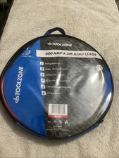 Toolzone Heavy Duty 600 Amp Jump Leads 3 Metres Long
