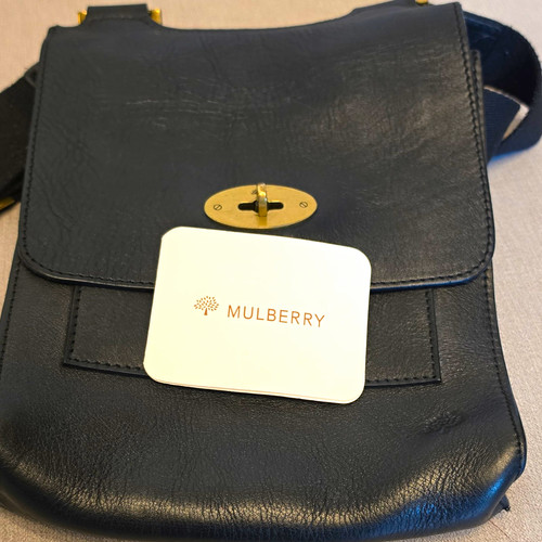 Vgc mulberry black antony - black,