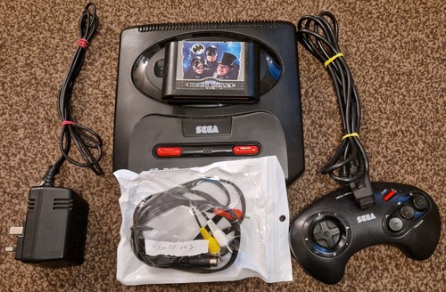 Sega mega drive console - mega,
