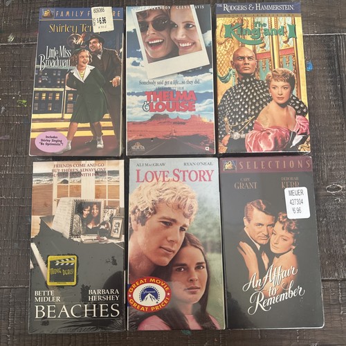 Lot sealed vhs movies - lot, movies.