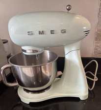 SMEG Stand Food Mixer Pastel Green With Attachments Amazing Condition