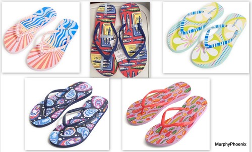 Vera bradley flip flops large - vera,