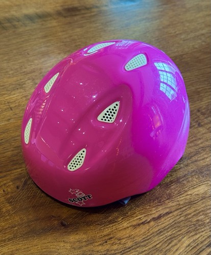 Kids pink ski snowboard - pink, helmet