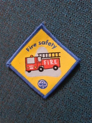 Girlguiding old fire safety - fire,