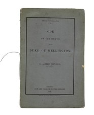 1852 ODE ON DEATH OF DUKE OF