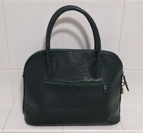 Vintage dark green faux - vintage,