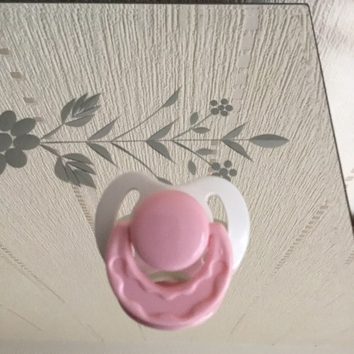 Dolls pink white dummy - pink/white,