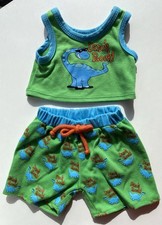 Build bear dino - bear, green
