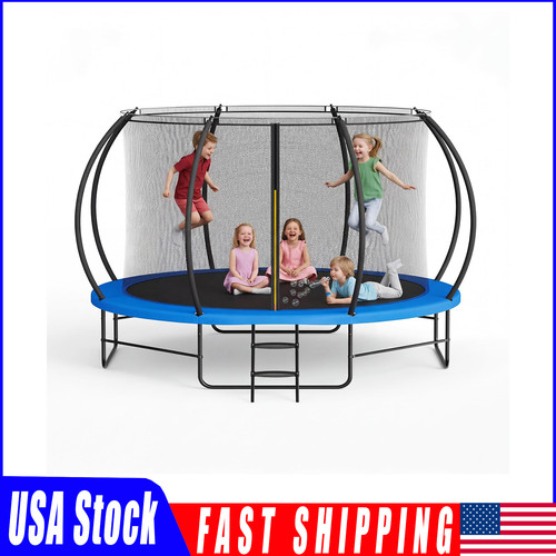 Outdoor trampoline w - outdoor, w/