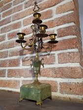 Pair of Antique French Brass &