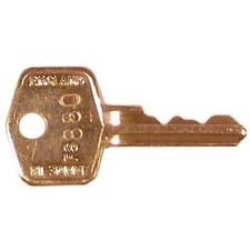 FS880 Ignition Key for Tractors, Dumpers, Plant Machinery