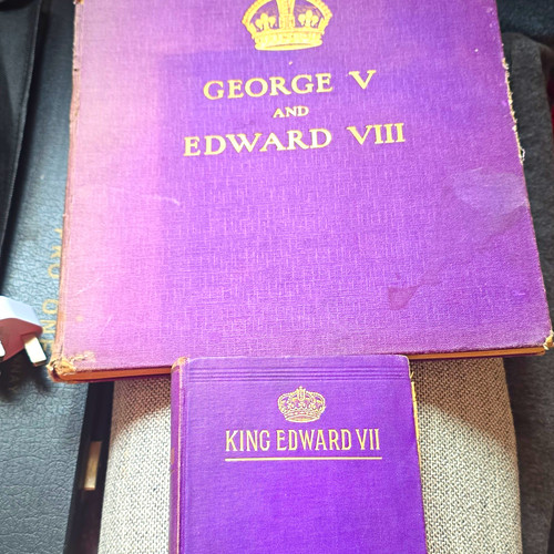 Vintage royal history - royal, books