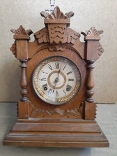 Antique ansonia oak cased - oak,