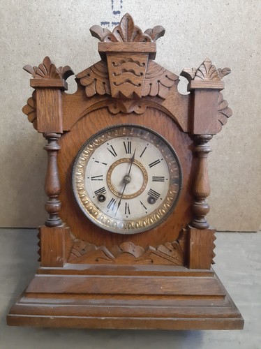 Antique ansonia oak - oak, cased