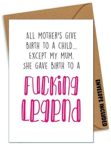 Funny mother day birthday - funny,