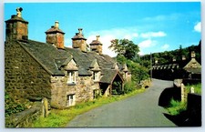 Postcard Dolgellau Gwynedd Wales Old Cottages