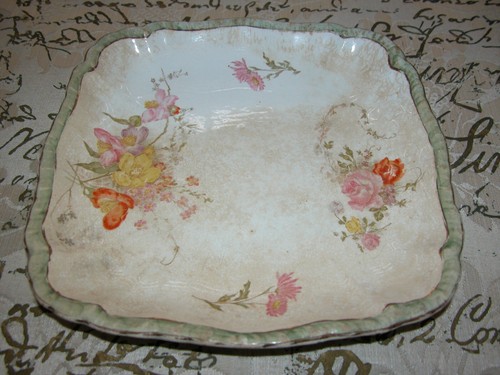 Vintage square plate - square, ''