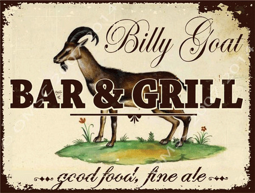 Billy goat bar and - and, grill
