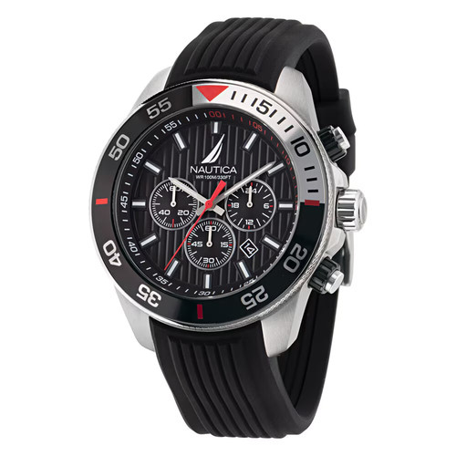 Nautica one silver round - one,