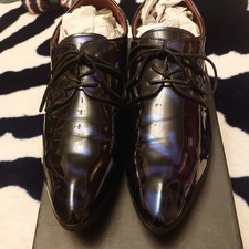  Men's leather Winklepicker