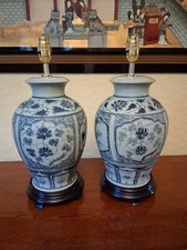 Celadon Pottery Pair Of  Table