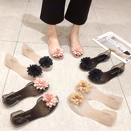 New womens flat - flat, jelly