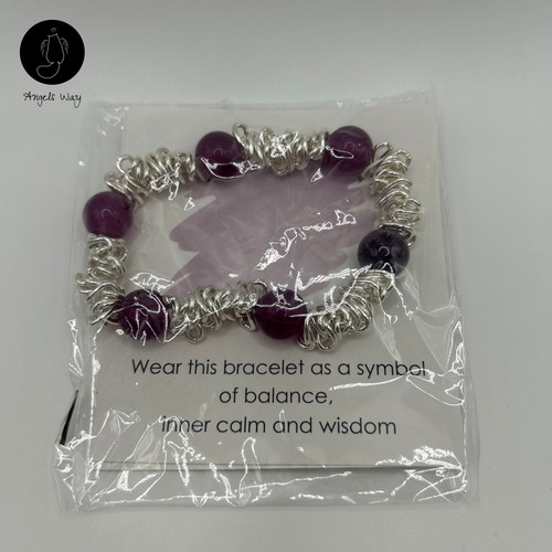 Avon amethyst bracelet mareena - avon,