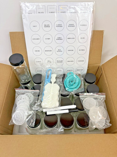 Glass jars with lids 24 - with,