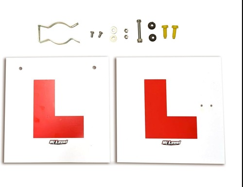 Rigid motorcycle plate kit - l,