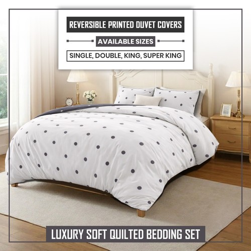 Reversible duvet cover quilt - reversible,